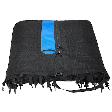 Upperbounce Trampoline Repl. Net, Fits for 14' Round Frames Using 8 Straight Poles UBNET-14-8-OS